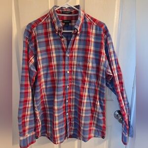 GANT Handloom Madras 100% Cotton Vibrant Plaid Shirt